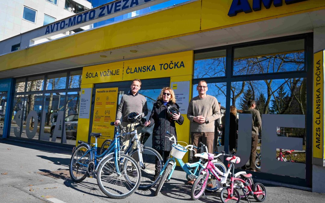 Kolesarska mobilnost za več kot 300 otrok, mladostnikov in odraslih
