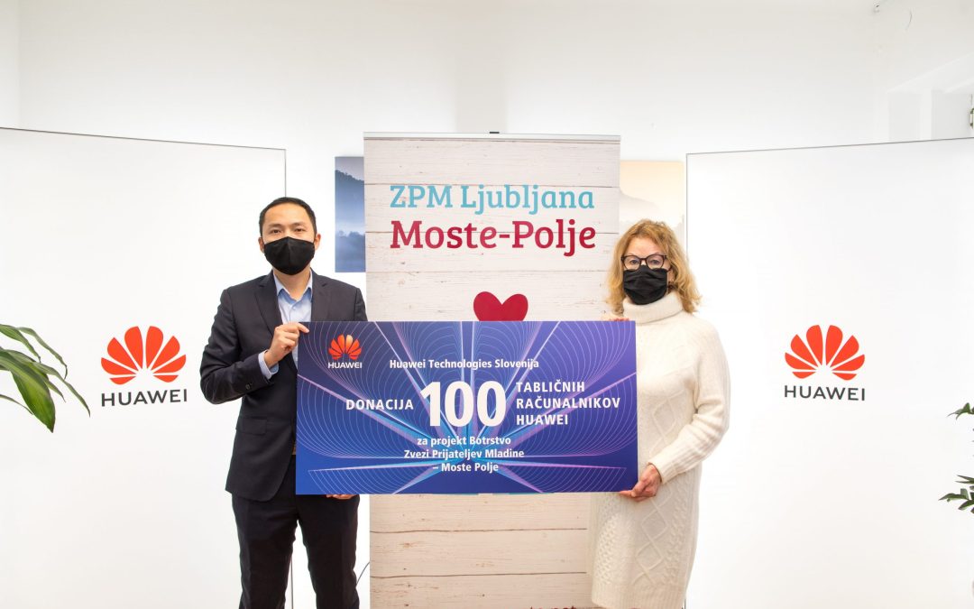 Huawei doniral tablice otrokom v stiski za enakovrednejši dostop do tehnologije za učenje na daljavo