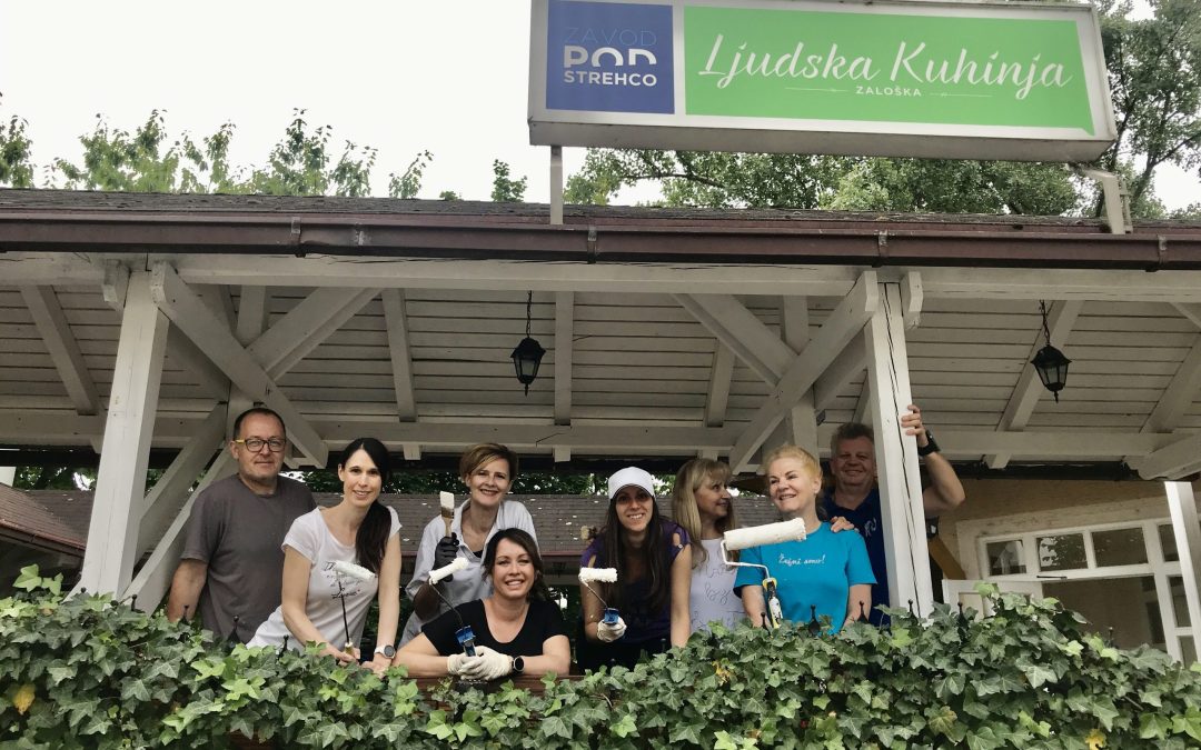 Barvita prenova ljubljanske ljudske kuhinje Pod strehco