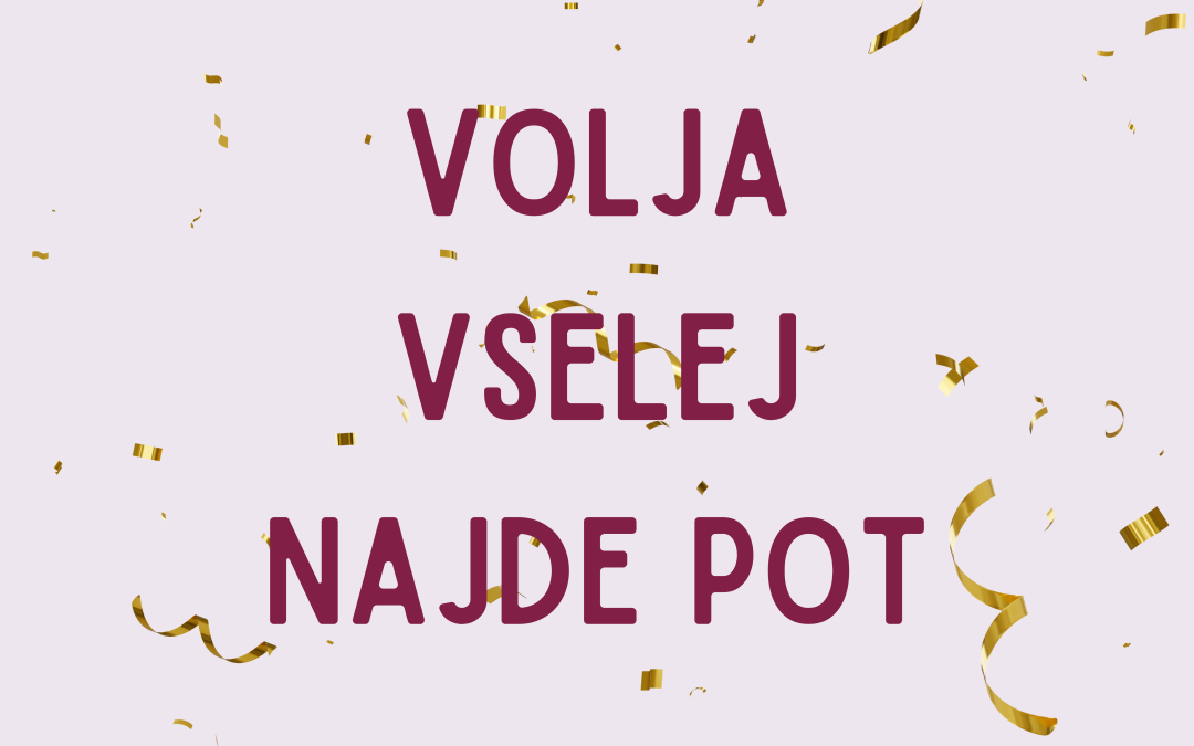 Sodelavci programa Volja vselej najde pot prejeli skupinsko nagrado za uspešno delo na področju socialnega varstva