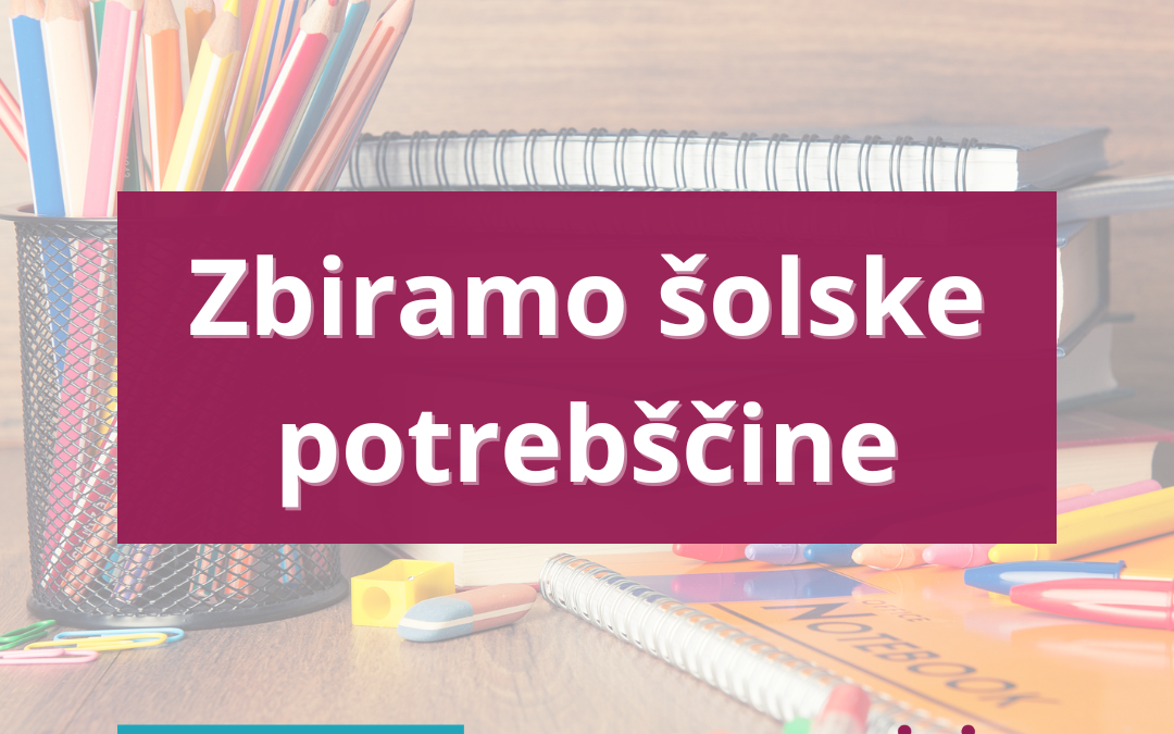 Zbiranje šolskih potrebščin