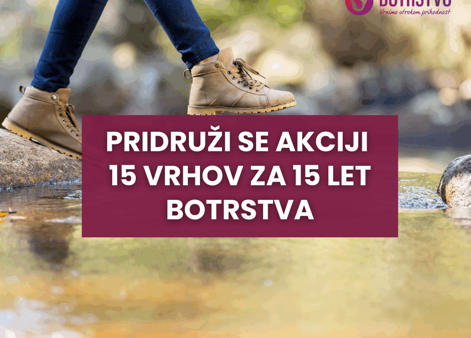 15 vrhov za 15 let programa Botrstvo
