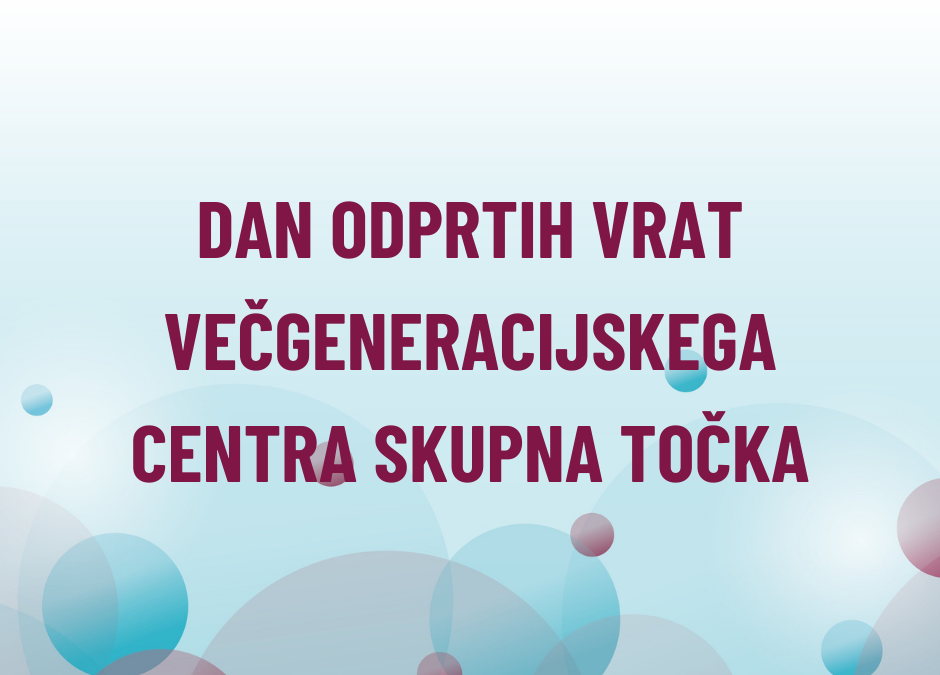 Skupna točka vabi na dan odprtih vrat